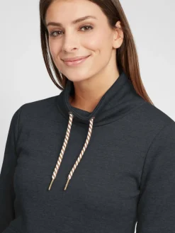 OXMO Sweatshirts & Sweatjacken*Damen Sweatshirt - OXVimpa grau uni