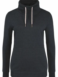 OXMO Sweatshirts & Sweatjacken*Damen Sweatshirt - OXVimpa grau uni