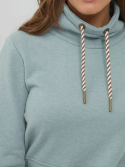 OXMO Sweatshirts & Sweatjacken*Damen Sweatshirt - OXVimpa blau uni