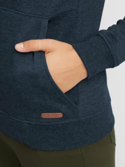 OXMO Sweatshirts & Sweatjacken*Damen Sweatshirt - OXVimpa blau uni