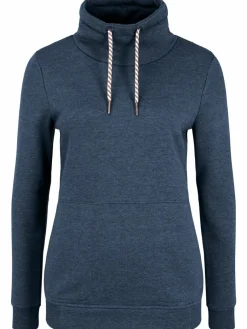 OXMO Sweatshirts & Sweatjacken*Damen Sweatshirt - OXVimpa blau uni