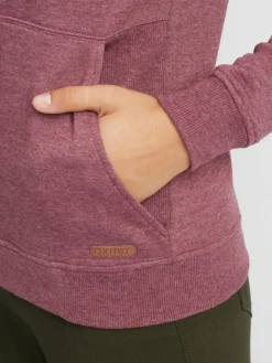 OXMO Sweatshirts & Sweatjacken*Damen Sweatshirt - OXVimpa rot uni