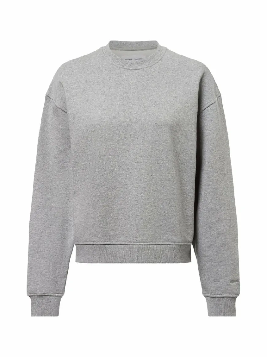 Samsøe Samsøe Sweatshirts & Sweatjacken*Damen Sweatshirt - Savan hellgrau uni