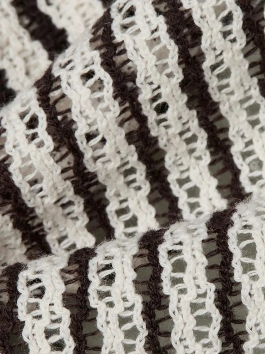 Someday Sweatshirts & Sweatjacken*Damen Sweatshirt - Umila schwarz weiß gestreift