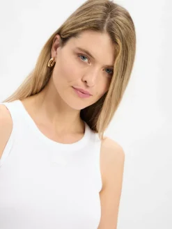 JOOP! Shirts & Tops*Damen Tanktop weiß uni