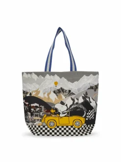 Codello Taschen & Rucksäcke*Damen Tasche grau bedruckt