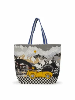 Codello Taschen & Rucksäcke*Damen Tasche grau bedruckt