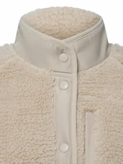 Marie Lund Jacken & Westen*Damen Teddyjacke beige uni