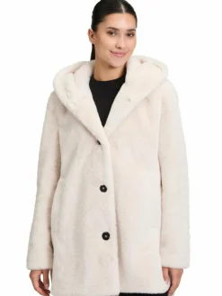 Betty Barclay Jacken & Westen*Damen Teddy-Jacke ecru uni