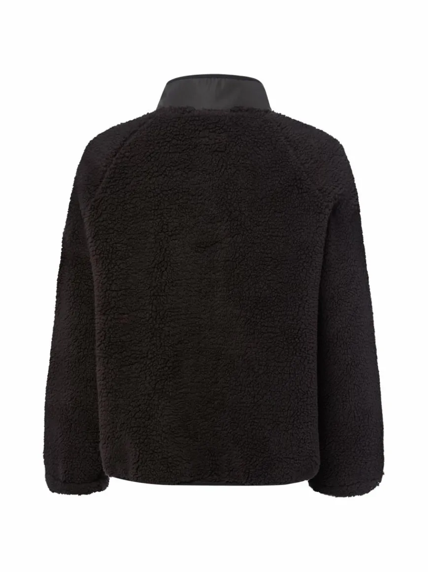 Marie Lund Jacken & Westen*Damen Teddyjacke schoko uni