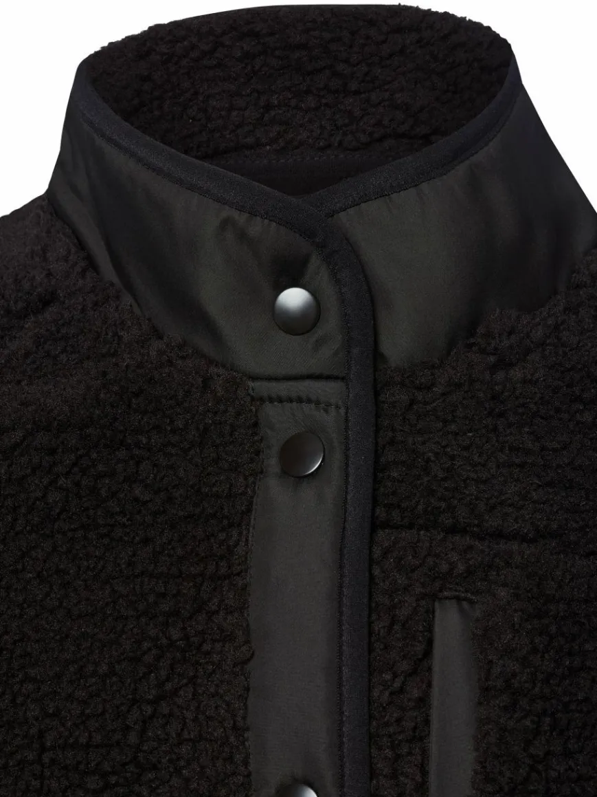 Marie Lund Jacken & Westen*Damen Teddyjacke schoko uni