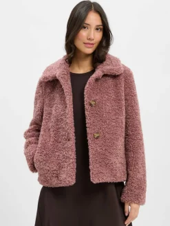 Fuchs Schmitt Jacken & Westen*Damen Teddyjacke altrosa uni