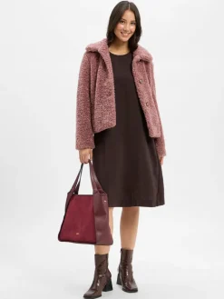 Fuchs Schmitt Jacken & Westen*Damen Teddyjacke altrosa uni