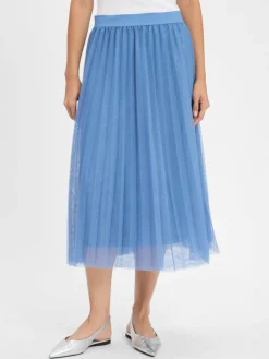 Betty & Co Röcke*Damen Tüllrock hellblau uni