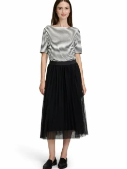 Betty & Co Röcke*Damen Tüllrock schwarz uni