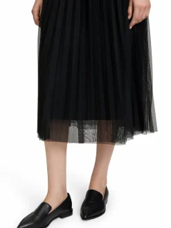 Betty & Co Röcke*Damen Tüllrock schwarz uni