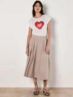 Apricot Shirts & Tops*Damen Top rot bedruckt