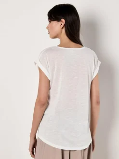 Apricot Shirts & Tops*Damen Top rot bedruckt