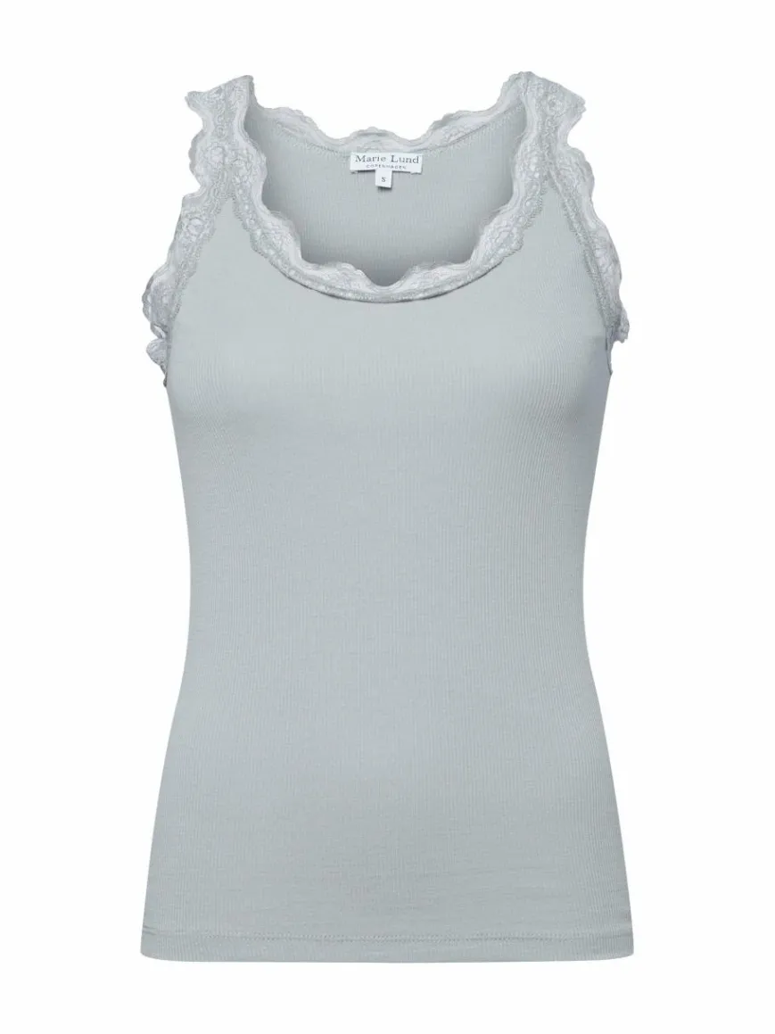 Marie Lund Shirts & Tops*Damen Top grau uni