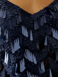 Oui Shirts & Tops*Damen Top blau uni