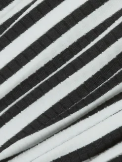 Tommy Hilfiger Shirts & Tops*Damen Top schwarz ecru gestreift