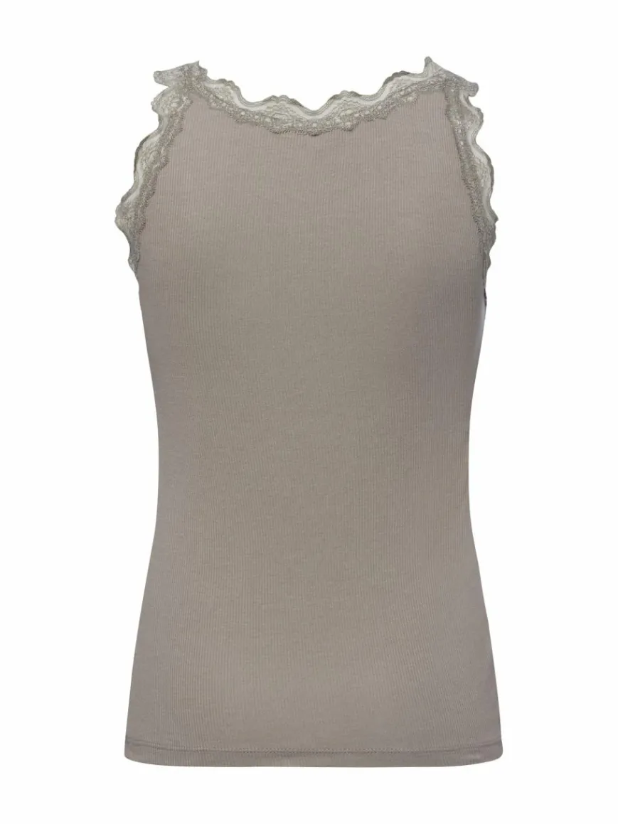 Marie Lund Shirts & Tops*Damen Top taupe uni