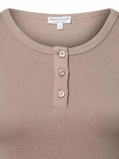 Marie Lund Collection Shirts & Tops*Damen Top taupe uni