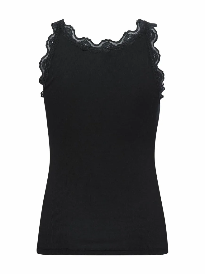 Marie Lund Shirts & Tops*Damen Top schwarz uni