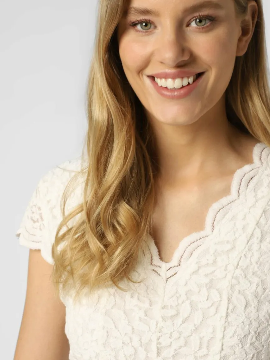 Marie Lund Kleider|Shirts & Tops*Damen Top ecru uni