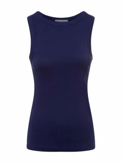 Marie Lund Shirts & Tops*Damen Top indigo uni