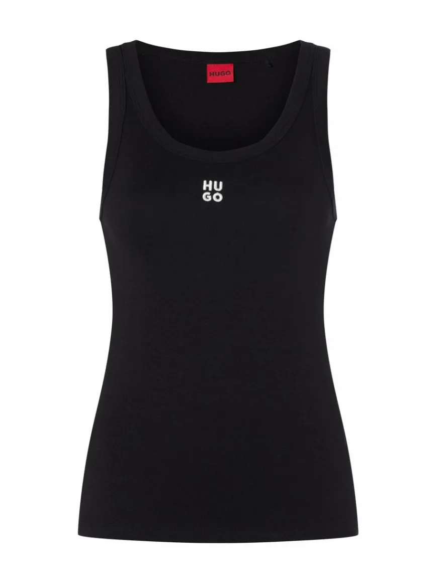 HUGO Shirts & Tops*Damen Top - Datamia schwarz uni