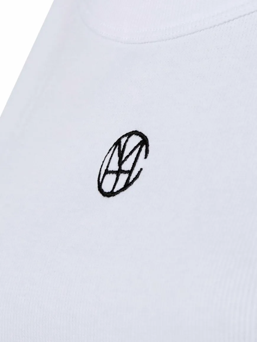 Msch Copenhagen Shirts & Tops*Damen Top - MSCHGubbe Rasmia Icon weiß uni