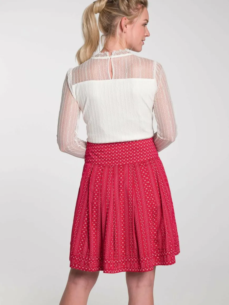 Spieth & Wenksy Blusen*Damen Trachtenbluse - Pelly weiß uni