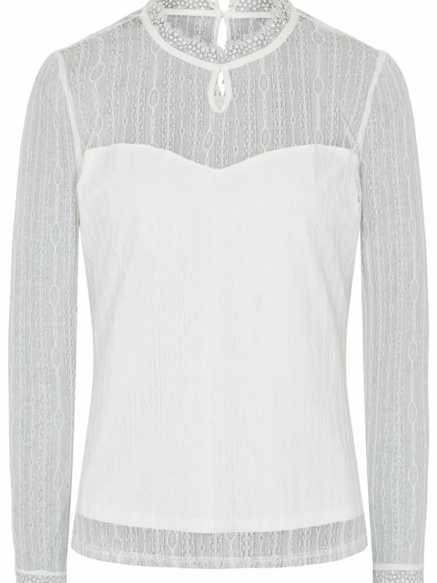 Spieth & Wenksy Blusen*Damen Trachtenbluse - Pelly weiß uni