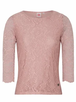 Spieth & Wenksy Blusen*Damen Trachtenblusen - Alheim rosa uni