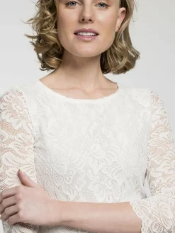 Spieth & Wenksy Blusen*Damen Trachtenblusen - Alheim weiß uni