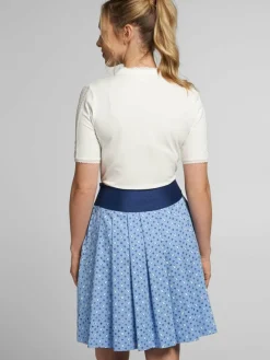 Spieth & Wenksy Röcke*Damen Trachtenrock - Alexandra blau gemustert