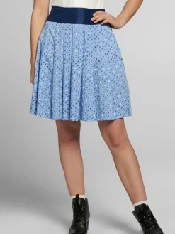 Spieth & Wenksy Röcke*Damen Trachtenrock - Alexandra blau gemustert