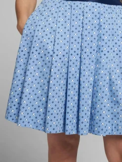 Spieth & Wenksy Röcke*Damen Trachtenrock - Alexandra blau gemustert