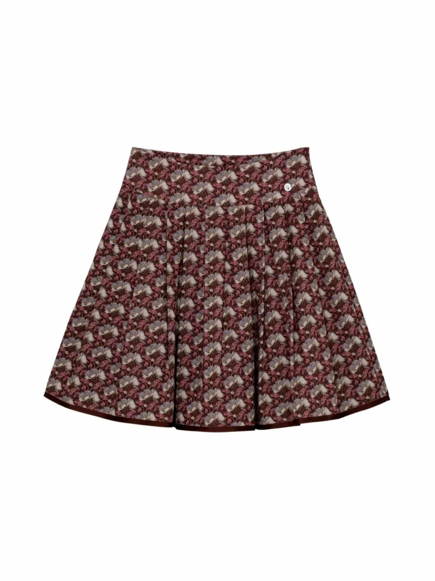 Spieth & Wenksy Röcke*Damen Trachtenrock - Blanchette lila bedruckt