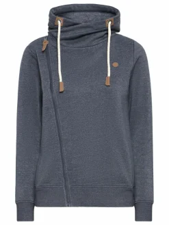 OXMO Sweatshirts & Sweatjacken*Damen Trainingsjacke - OXMILLE blau uni