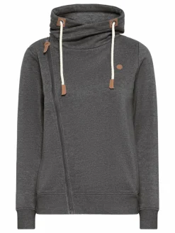 OXMO Sweatshirts & Sweatjacken*Damen Trainingsjacke - OXMILLE grau uni