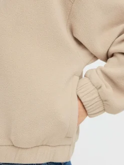 North Bend Sweatshirts & Sweatjacken*Damen Troyer beige uni