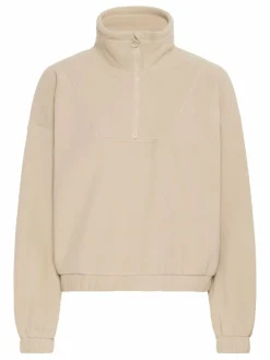 North Bend Sweatshirts & Sweatjacken*Damen Troyer beige uni