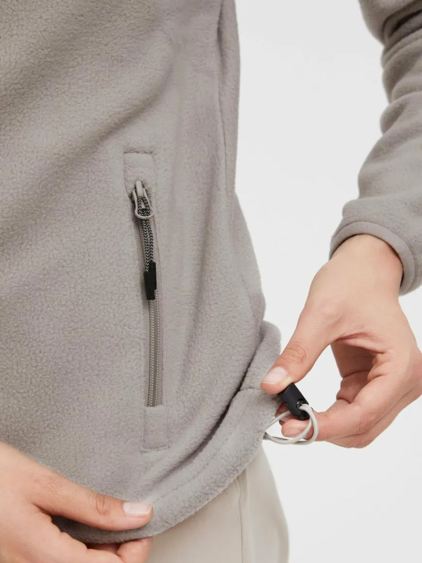 North Bend Sweatshirts & Sweatjacken*Damen Troyer - NBConni grau uni