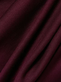 Marie Lund Shirts & Tops*Damen T-Shirt aubergine uni