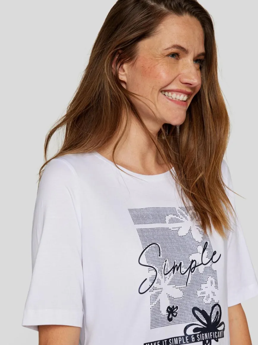 RABE Shirts & Tops*Damen T-Shirt weiß uni