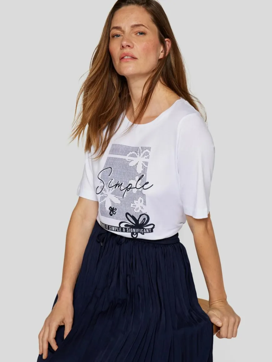 RABE Shirts & Tops*Damen T-Shirt weiß uni