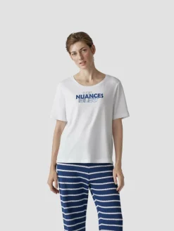 LCMT Shirts & Tops*Damen T-Shirt weiß uni