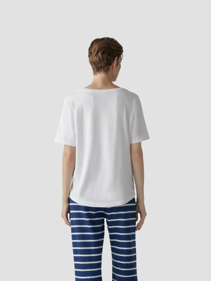 LCMT Shirts & Tops*Damen T-Shirt weiß uni